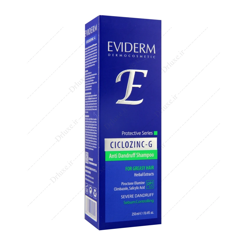 شامپو ضد شوره سیکلوزینک جی اویدرم